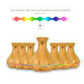 Aromacare Vase Style Design Wood Grain Aroma Difusor 400ml Aceite esencial Difusor